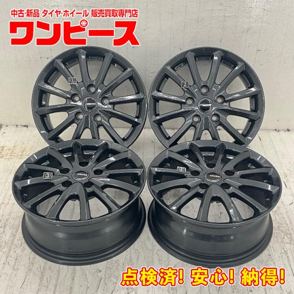 中古アルミホイール 4本セット 15×6J +45 5穴 PCD114.3 15インチ  ORASI...