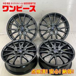 STRANGER Vスポーク 中古ホイール 4本 7J 17インチ PCD100 5穴 +53