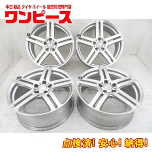 中古アルミホイール 4本セット 18インチ 18x7.5J +45 5穴 PCD114.3 ROADLINE トヨタ車用 送料無料（沖縄、離島除く）a14749｜onepiecetire