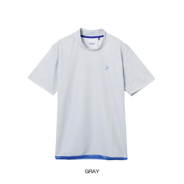 トヴホ  tovho  メンズ  【tovho】カリグラフ モックＴＥＥ 21-173305