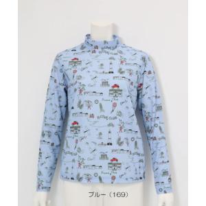ピッコーネクラブ PICONE CLUB  ゴルフ  レディス  総柄プリント UV プルオーバー ...