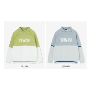 ティーエフダブリュ４９ TFW49  メンズ  KNIT POLO  ニットポロ  T0923200...