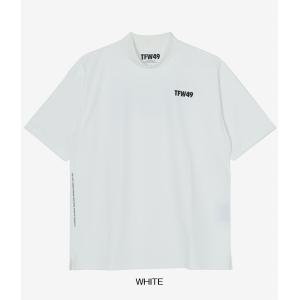 TFW49 ゴルフ モックネック メンズ 半袖 Tシャツ HALF ZIP S/ MOCK