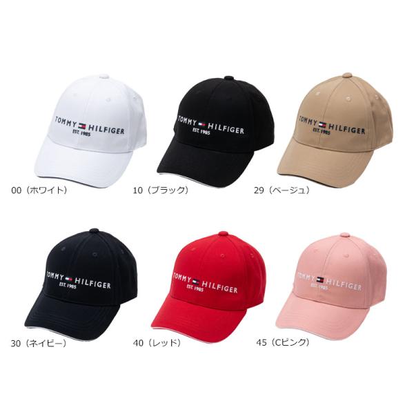 トミーヒルフィガー TOMMY HILFIGER  2023年秋冬 メンズ  ゴルフ  キャップティ...