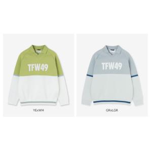 ティーエフダブリュ４９ TFW49  レディース  KNIT POLO  ニットポロ  TL0923...