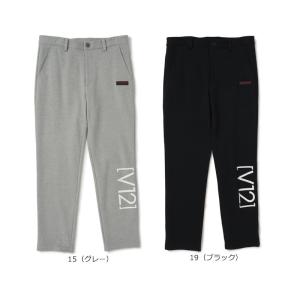 ヴィトゥエルブ Ｖ12  ゴルフ  メンズ　2021年秋冬　BOMBER PANTS (裏起毛)　ロングパンツ  V122120-PN09｜onepoint