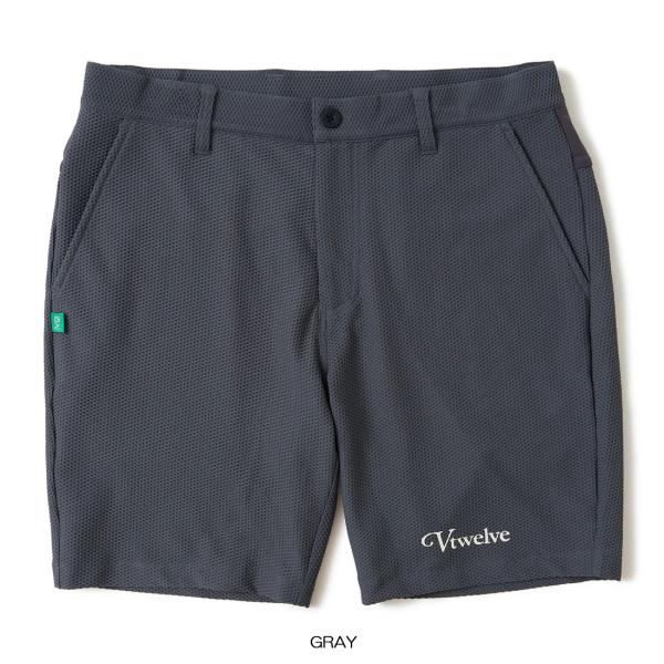 ヴイトゥエルヴ Ｖ12  ゴルフ  メンズ　AIRY AWA SHORTS　ショートパンツ　V122...