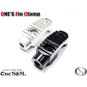 ゆアルミ削り出しフィンミラークランプ マスタークランプ