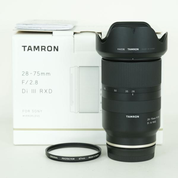 [美品 | フィルター付] TAMRON 28-75mm F/2.8 Di III RXD (Mod...