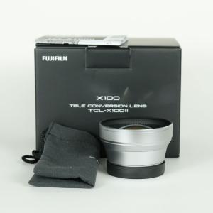 [美品] FUJIFILM テレコンバージョンレンズ TCL-X100 II[シルバー]