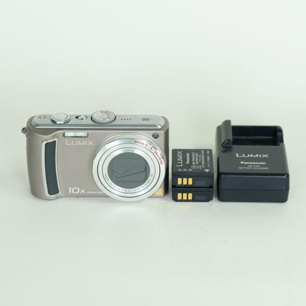 [良品] Panasonic LUMIX DMC-TZ5-T ブラウン | コンパクトデジタルカメラ