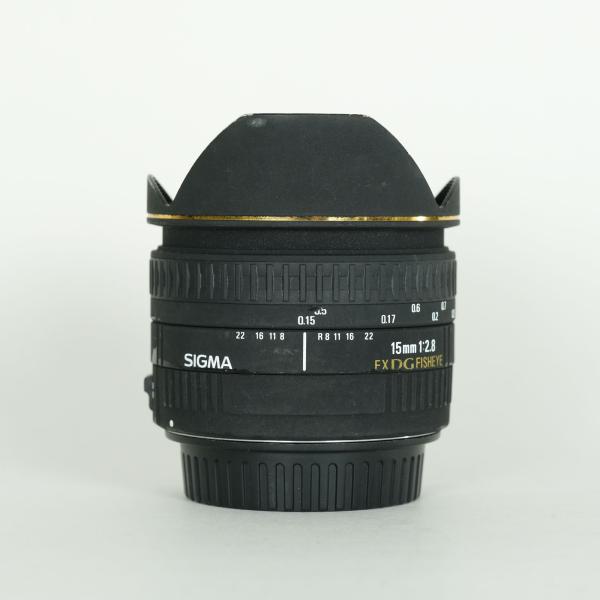 [並品] SIGMA 15mm F2.8EX DG DIAGONAL FISHEYE (キヤノンEF...