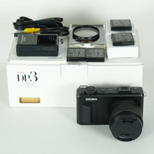 [並品 | バッテリー4個・フィルター付] SIGMA DP3 Merrill | コンパクトデジタ...
