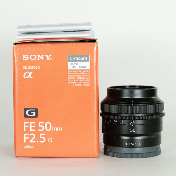 [美品] SONY FE 50mm F2.5 G SEL50F25G | SONY Eマウント