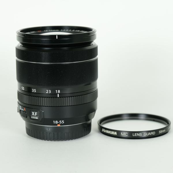 [良品 | フィルター付] FUJIFILM XF18-55mmF2.8-4 R LM OIS | ...