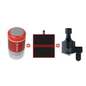 チャージマンレッド&amp;ソーラーパネル&amp;ジェネレータ(ALL IN ONE)