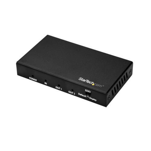 StarTech(スターテック) ST122HD202 ブラック HDMI分配器 2出力 4K/60...