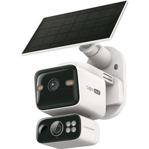TP-Link(ティーピーリンク) TAPO C645D KIT ソーラー給電デュアルレンズパンチルトセキュリティカメラキット