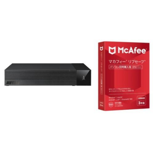 バッファロー(BUFFALO) HD-SQS8U3-A SeeQVault対応 外付けHDD 8TB...