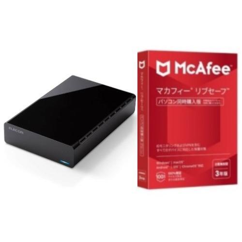 エレコム(ELECOM) ELD-HTV020UBK ブラック 外付けハードディスク 2TB ファン...