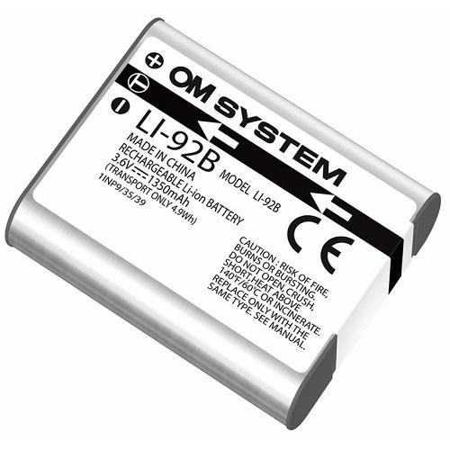 OM SYSTEM LI-92B リチウムイオン充電池 OM SYSTEM