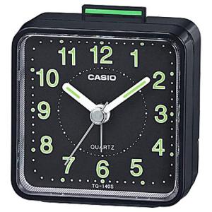 CASIO(カシオ) TQ-140S-1JF ブラック 目覚まし時計 トラベルクロック