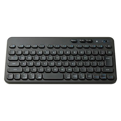 エレコム(ELECOM) TK-CM10BMK-BK ブラック ワイヤレスキーボード Bluetoo...