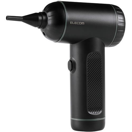エレコム(ELECOM) AD-ALC01BK ブラック エアダスター 電動 USB充電式 2WAY...