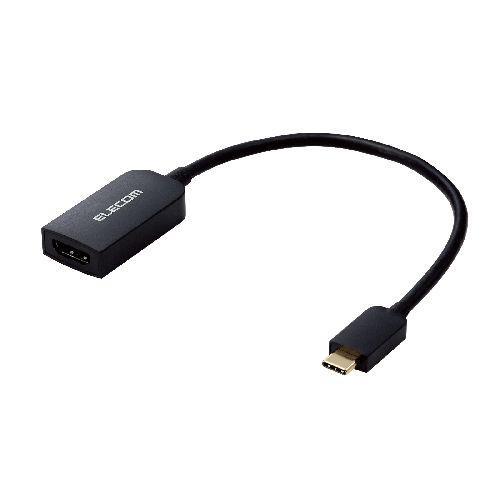 エレコム(ELECOM) DH-CHDMIQBK ブラック USB-C HDMI 変換アダプタ 4K...