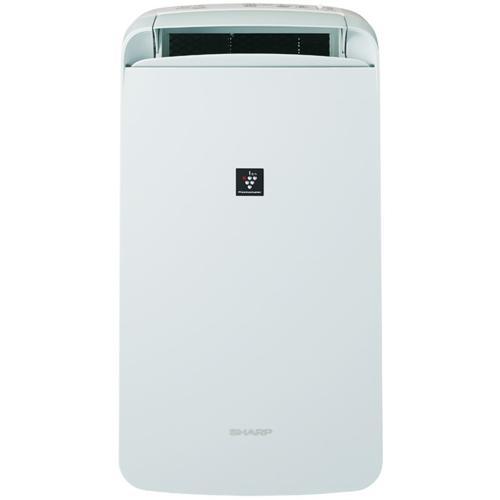 シャープ(SHARP) CM-T100-W アイスホワイト 冷風・衣類乾燥除湿機 除湿能力 10L/...