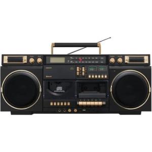 ORION SCR-B9 ブラック Bluetooth搭載CDステレオラジオカセット レトロ USB SD MP3 FM/AM