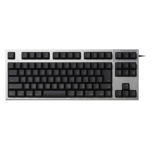 東プレ R2TLSA-JP3M-BK シルバー/黒 REALFORCE TKL for Mac 日本...