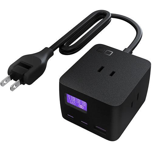 CIO(シーアイオー) Polaris CUBE DESK ブラック 電源タップ Type-Cx2/...