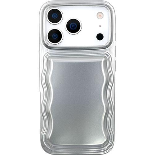 UNiCASE(ユニケース) wavy loop silver for iPhone17 Proケー...