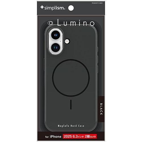 トリニティ iPhone17用 Lumino MagSafe対応 ハードケース ブラック TR-IP...