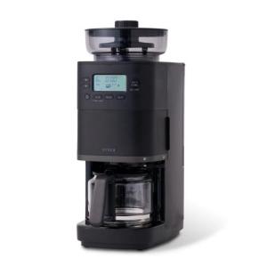 シロカ(siroca) コーン式全自動コーヒーメーカー カフェばこ PRO CM-6C271-K