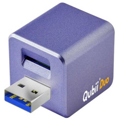 maktar MKPQD-PP パープル Qubii Duo iOS&amp;Android両用カードリーダ...
