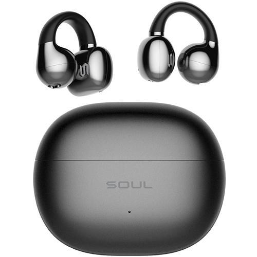 SOUL SS102BK ブラック S-LIVE CLIP 完全ワイヤレスイヤホン オープンイヤーワ...