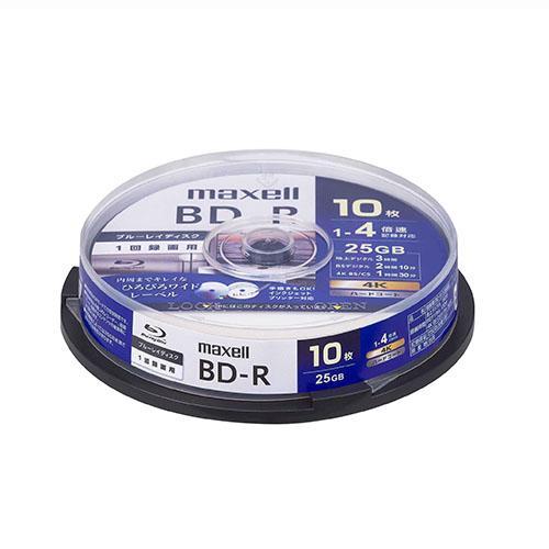 マクセル(maxell) BRV25WPG.10SP 録画用 BD-R ブルーレイディスク 1層 2...