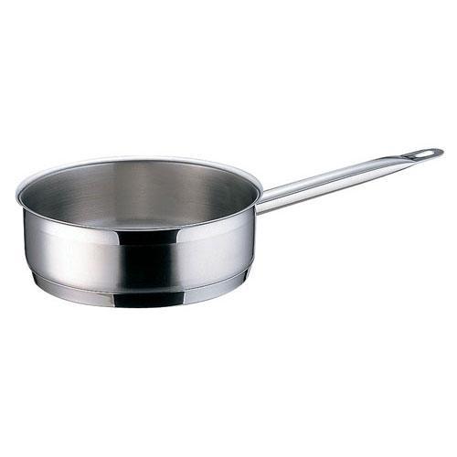 遠藤商事 TKG PRO プロ IH対応 片手浅型鍋 蓋無 16cm AKT9016