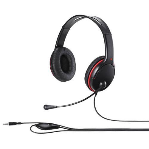 バッファロー(BUFFALO) BSHSHCS300BK ブラック 両耳ヘッドバンド式ヘッドセット