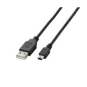 エレコム(ELECOM) U2C-M20BK ブラック USB2.0ケーブル A-miniB 2m