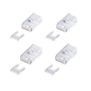 サンワサプライ ADT-6RJ-10N カテゴリ6RJ-45コネクタ 単線用 10個入