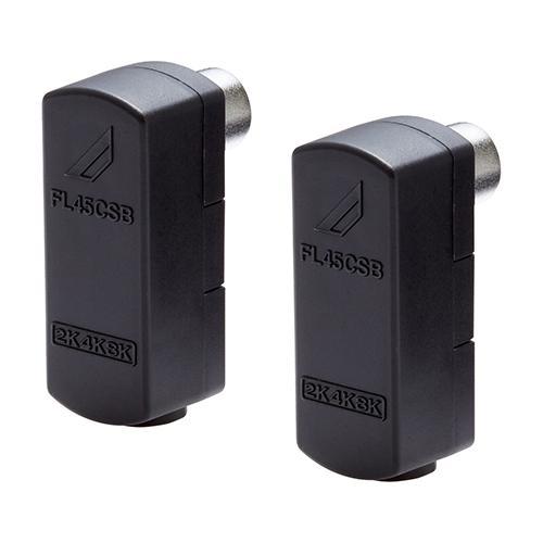 DXアンテナ FL45CSB2(B) DXアンテナ テレビコンセントプラグ 4C、5C用 ブラック ...