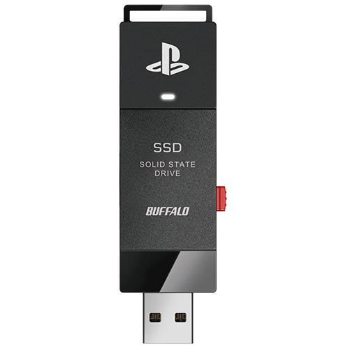 バッファロー(BUFFALO) SSD-SAO1.0U3-B ブラック PlayStationR5 ...