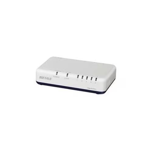 バッファロー(BUFFALO) LSW7-GT-5EPL-WH ホワイト Giga対応 スイッチング...