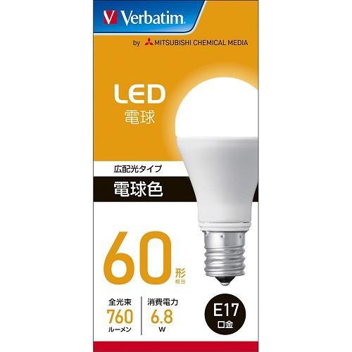 三菱ケミカルメディア LDA6L-E17-G/LV4 電球色 LED電球 E17口金 600 760...