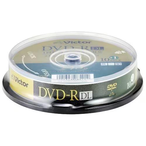 ビクター(Victor) VHR21HP11SJ5 Victor 録画用 8倍速 DVD-R DL ...