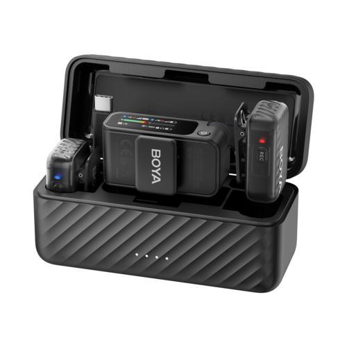 BOYA(ボーヤ) BOYAMIC2 2.4GHzワイヤレスマイク AIノイズキャンセリング搭載 3...