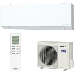 パナソニック(Panasonic) エアコン 20畳用 6.3kW パナソニック Eolia エオリア CS-EX636D2-W クリスタルホワイト 電源200V[配送のみ/設置工事なし]